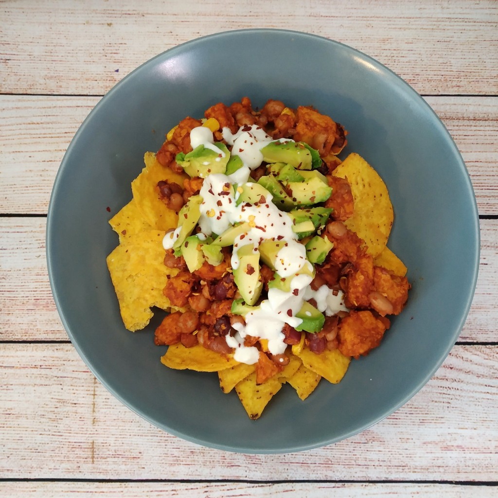 cba cookery recipe for vegan loaded nachos, gluten free easy family recipe for dinner
